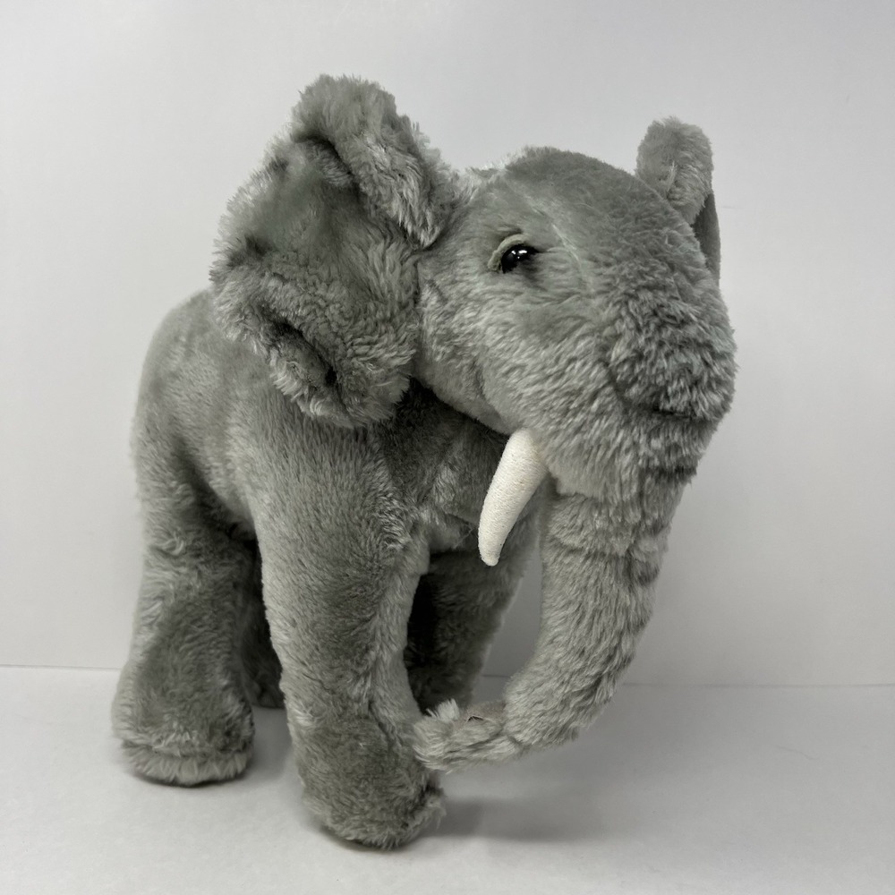 Dakin Gray Mama Elephant‎ Plush Nature Babies Stuffed Animal Plush 11" 1979